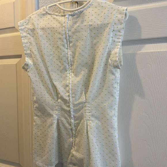 Upcycled Swiss Dot Top - Picture 2 of 4